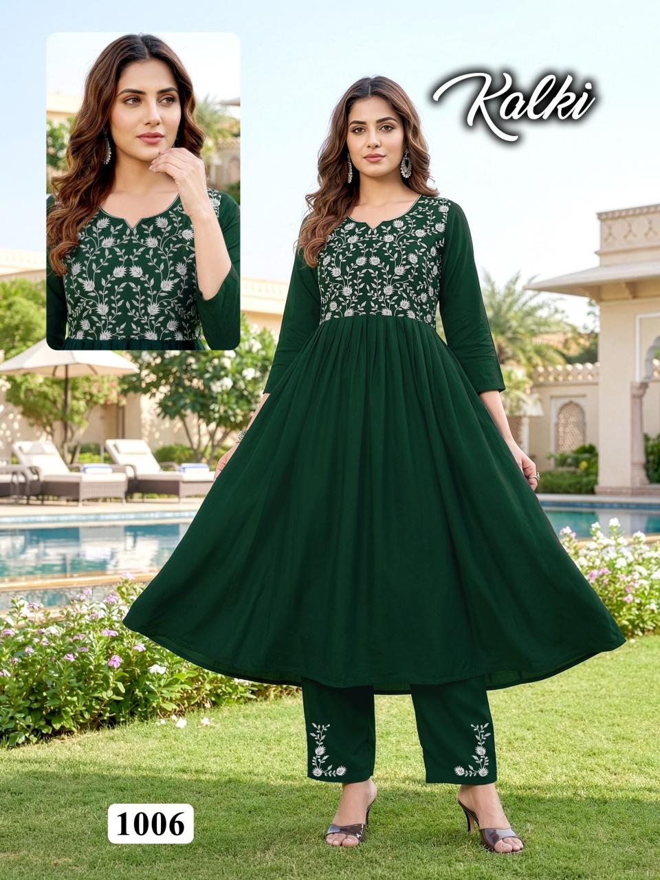 KALKI Riyon Kurti manufacturers in Mumbai