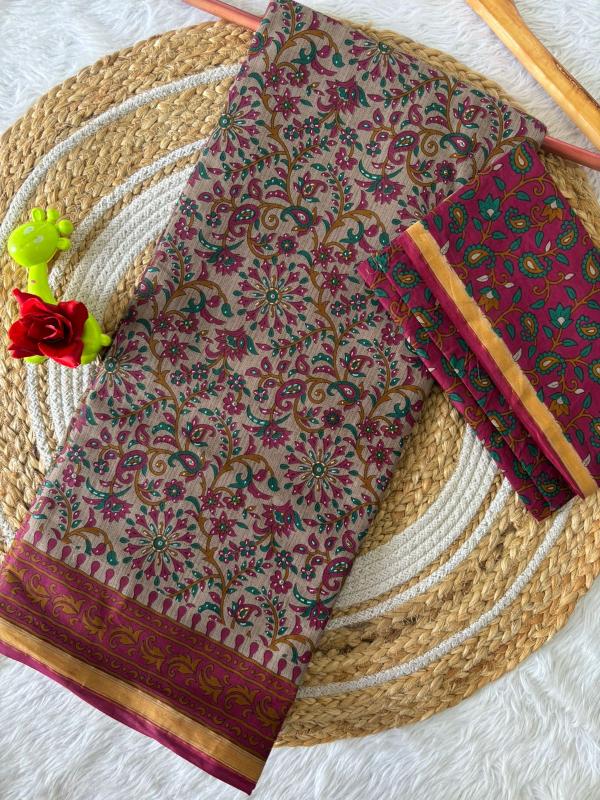 KALMKARI PRINT Pune saree market