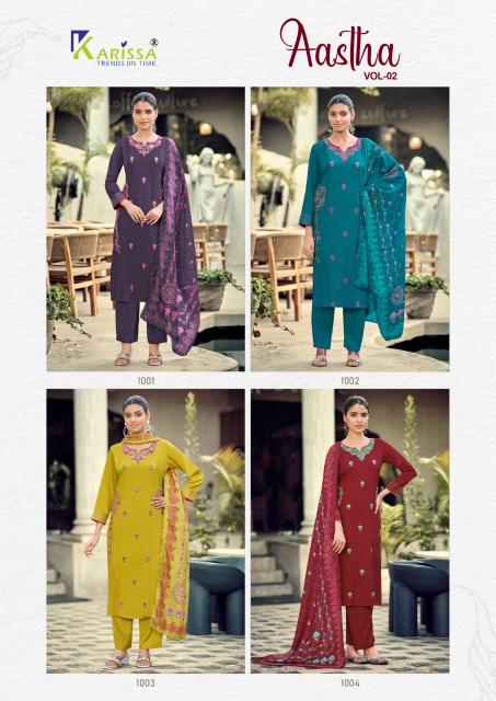 KARISSA AASTHA vol-2 wholesale kurti market in surat with price