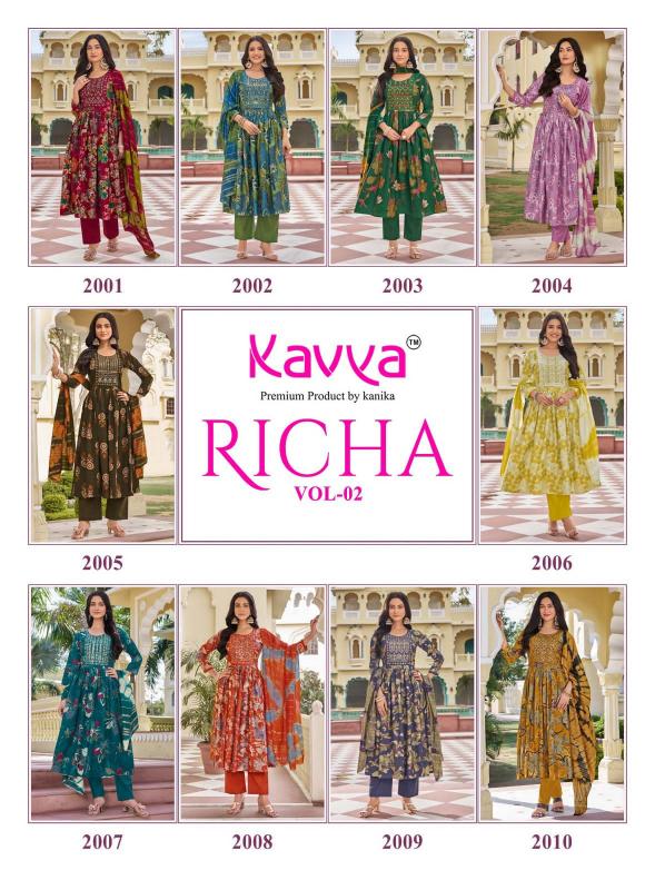 KAVYA RICHA – VOL. 2 wholesale kurtis online india