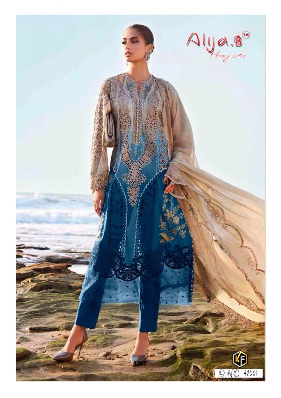 Keval Fab Alija-B Vol-42 – Karachi Dress Material - Wholesale Catalog