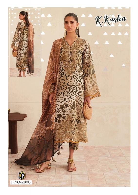 Keval Fab K Kasha Vol-22 – Karachi Dress Material - Wholesale Catalog