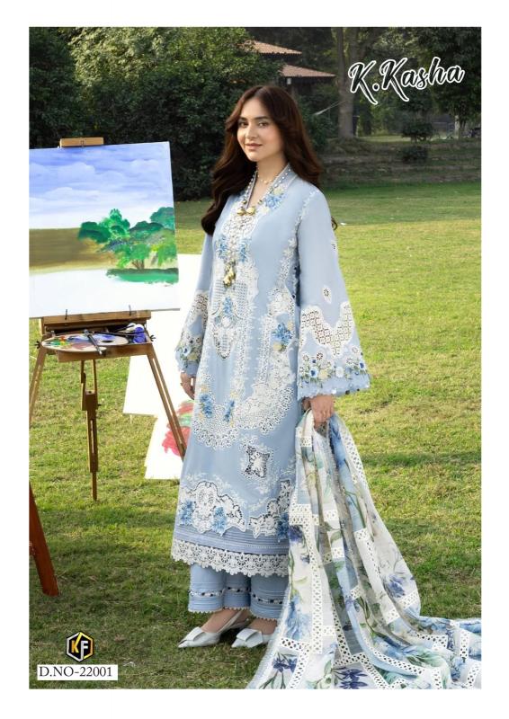 Keval Fab K Kasha Vol-22 – Karachi Dress Material - Wholesale Catalog