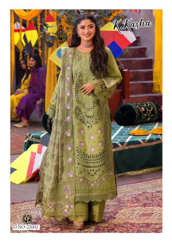 Keval Fab K Kasha Vol-22 – Karachi Dress Material - Wholesale Catalog