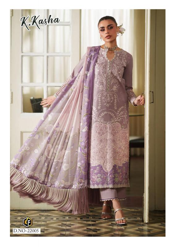 Keval Fab K Kasha Vol-22 – Karachi Dress Material - Wholesale Catalog