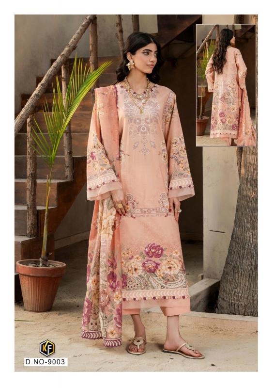 Keval Fab Qurbat Nx Vol-9 – Karachi Readymade Kurti Pant With Dupatta - Wholesale Catalog