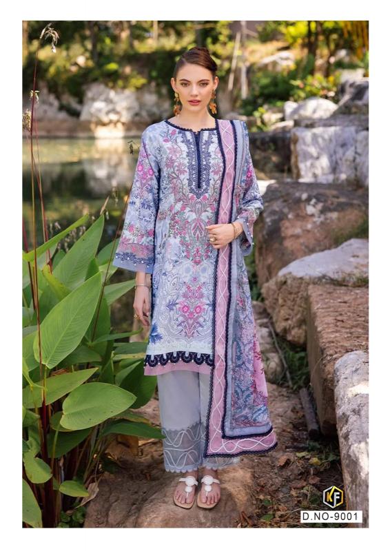 Keval Fab Qurbat Nx Vol-9 – Karachi Readymade Kurti Pant With Dupatta - Wholesale Catalog