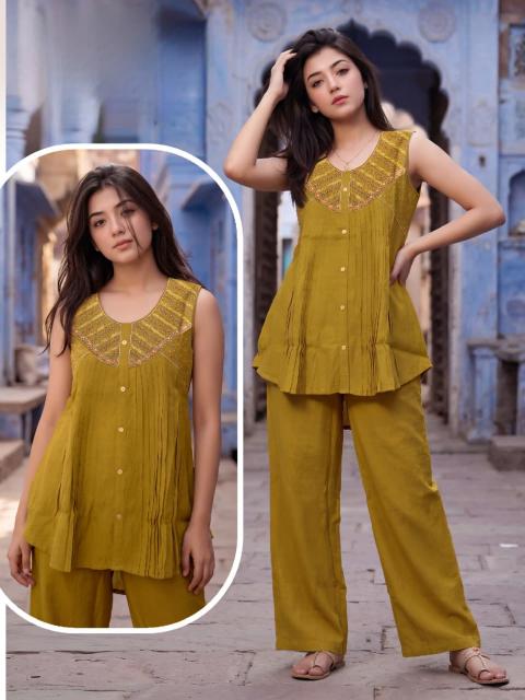 Kids Girls Co Ord Set Kurti manufacturer and wholesaler in Hyderabad