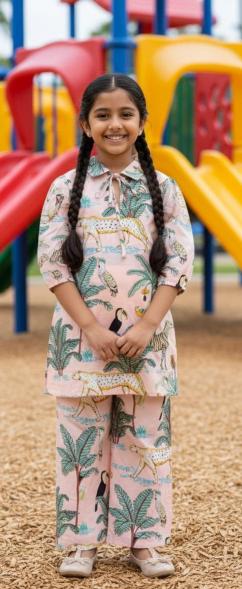 Kids Girls Wear Cotton Print Kurti wholesalers in Hyderabad