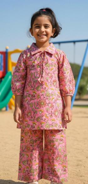 Kids Girls Wear Cotton Print Kurti wholesalers in Hyderabad
