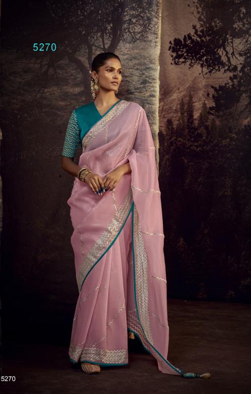 Kimora Tissue Organza Wholesale sarees Kolkata