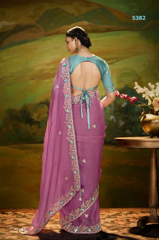 Kimora Tissue Organza Wholesale sarees Kolkata