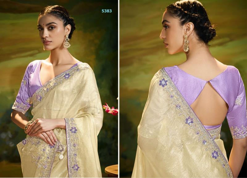 Kimora Tissue Organza Wholesale sarees Kolkata