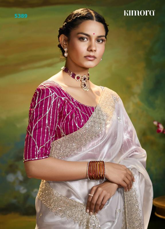 Kimora Tissue Organza Wholesale sarees Kolkata