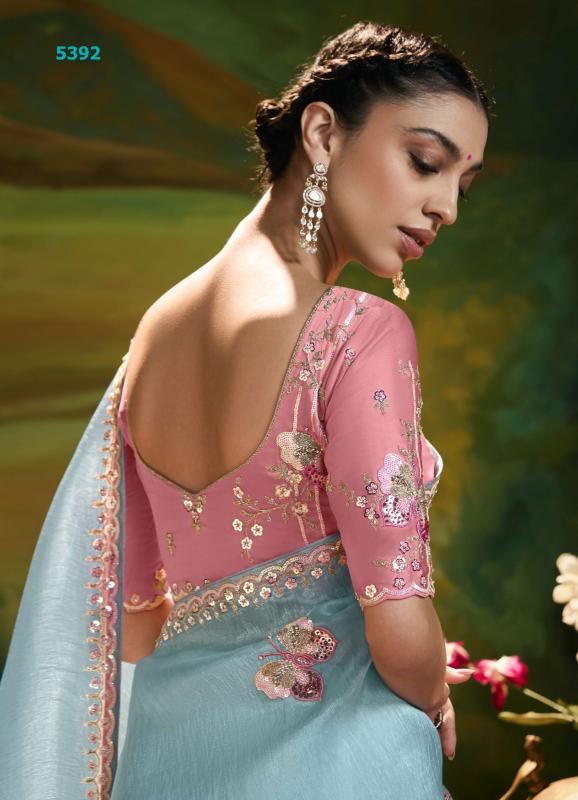 Kimora Tissue Organza Wholesale sarees Kolkata
