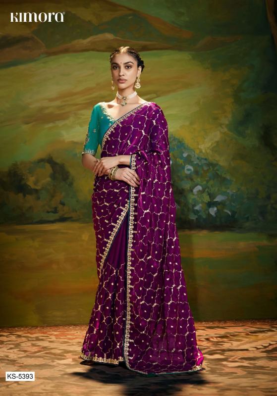 Kimora Tissue Organza Wholesale sarees Kolkata