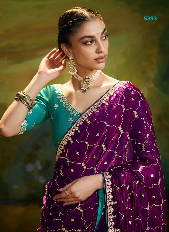 Kimora Tissue Organza Wholesale sarees Kolkata