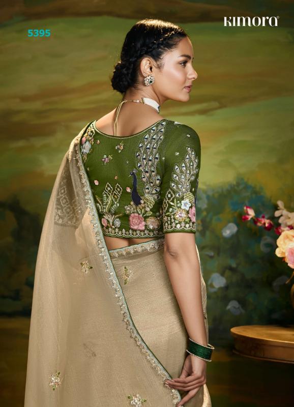 Kimora Tissue Organza Wholesale sarees Kolkata