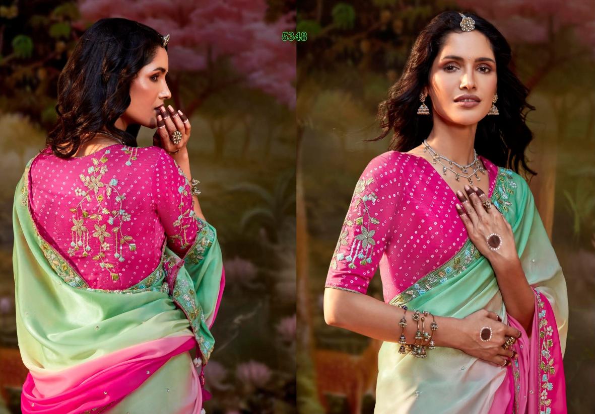 Kimora Tissue Organza Wholesale sarees Kolkata
