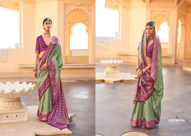 KRESHVA MANTRA PATOLA VOL.-2 Best saree wholesalers in Bangalore