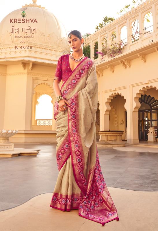 KRESHVA MANTRA PATOLA VOL.-2 Best saree wholesalers in Bangalore