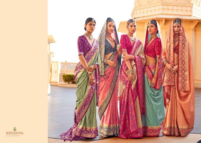 KRESHVA MANTRA PATOLA VOL.-2 Best saree wholesalers in Bangalore