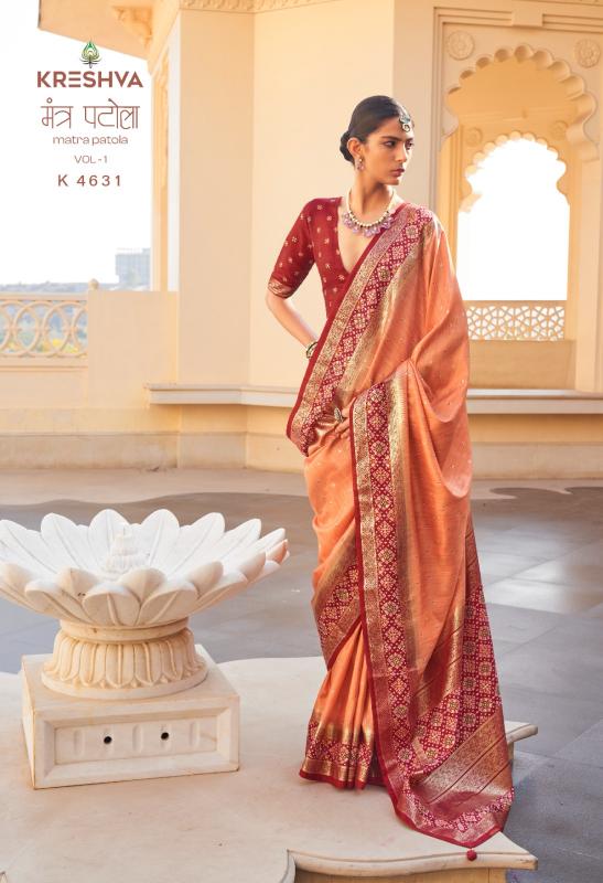 KRESHVA MANTRA PATOLA VOL.-2 Best saree wholesalers in Bangalore