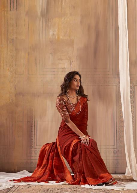 Lagan Georgette Saree wholesale market in Ahmedabad
