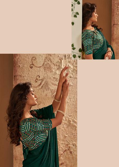 Lagan Georgette Saree wholesale market in Ahmedabad