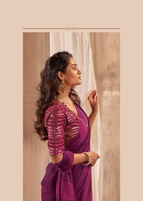 Lagan Georgette Saree wholesale market in Ahmedabad