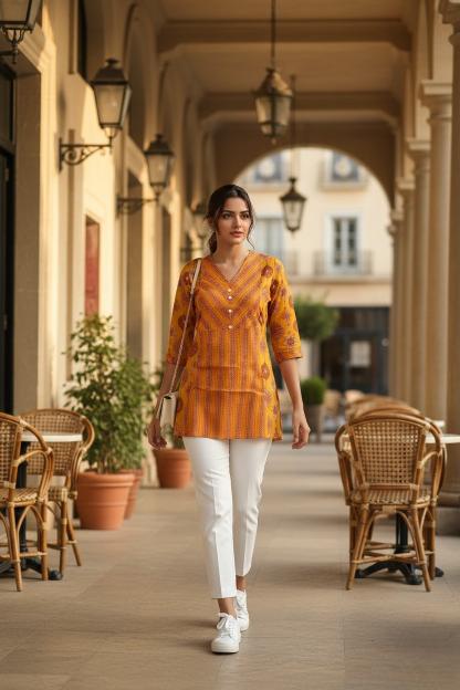 LYCY Tunic Top Kurtis at wholesale prices in Surat