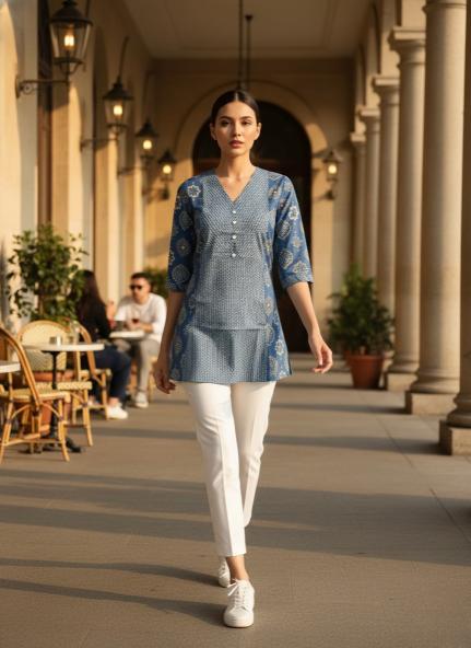 LYCY Tunic Top Kurtis at wholesale prices in Surat