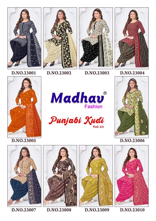 Madhav Punjabi Kudi Vol-23 – Dress Material - Wholesale Catalog