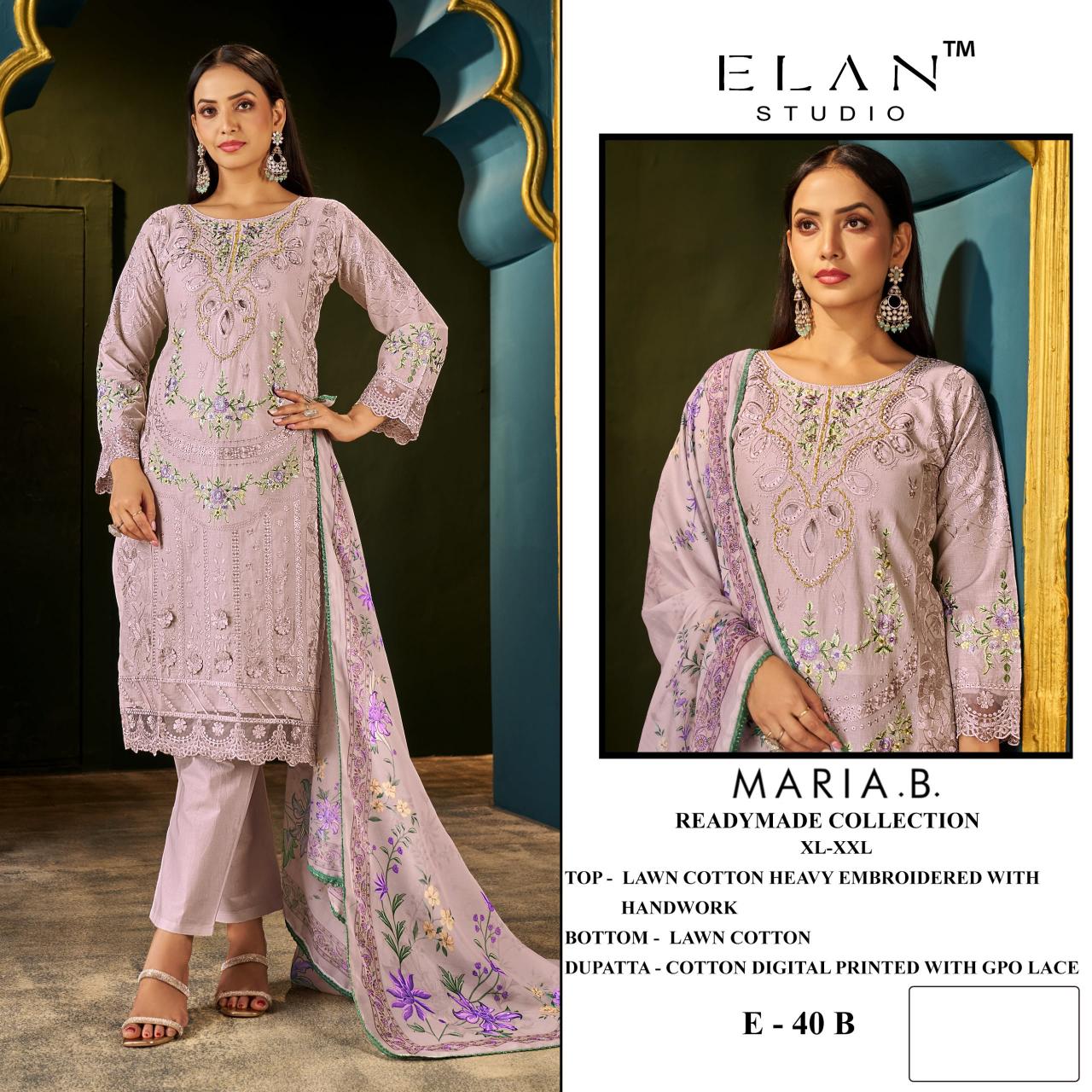 MARIA.B ELAN E 40 Wholesale salwar kameez suppliers in Bangalore