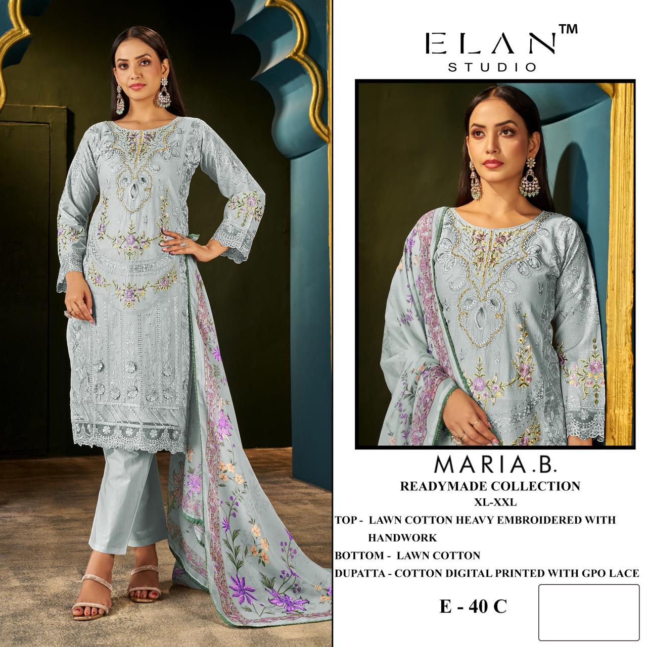 MARIA.B ELAN E 40 Wholesale salwar kameez suppliers in Bangalore