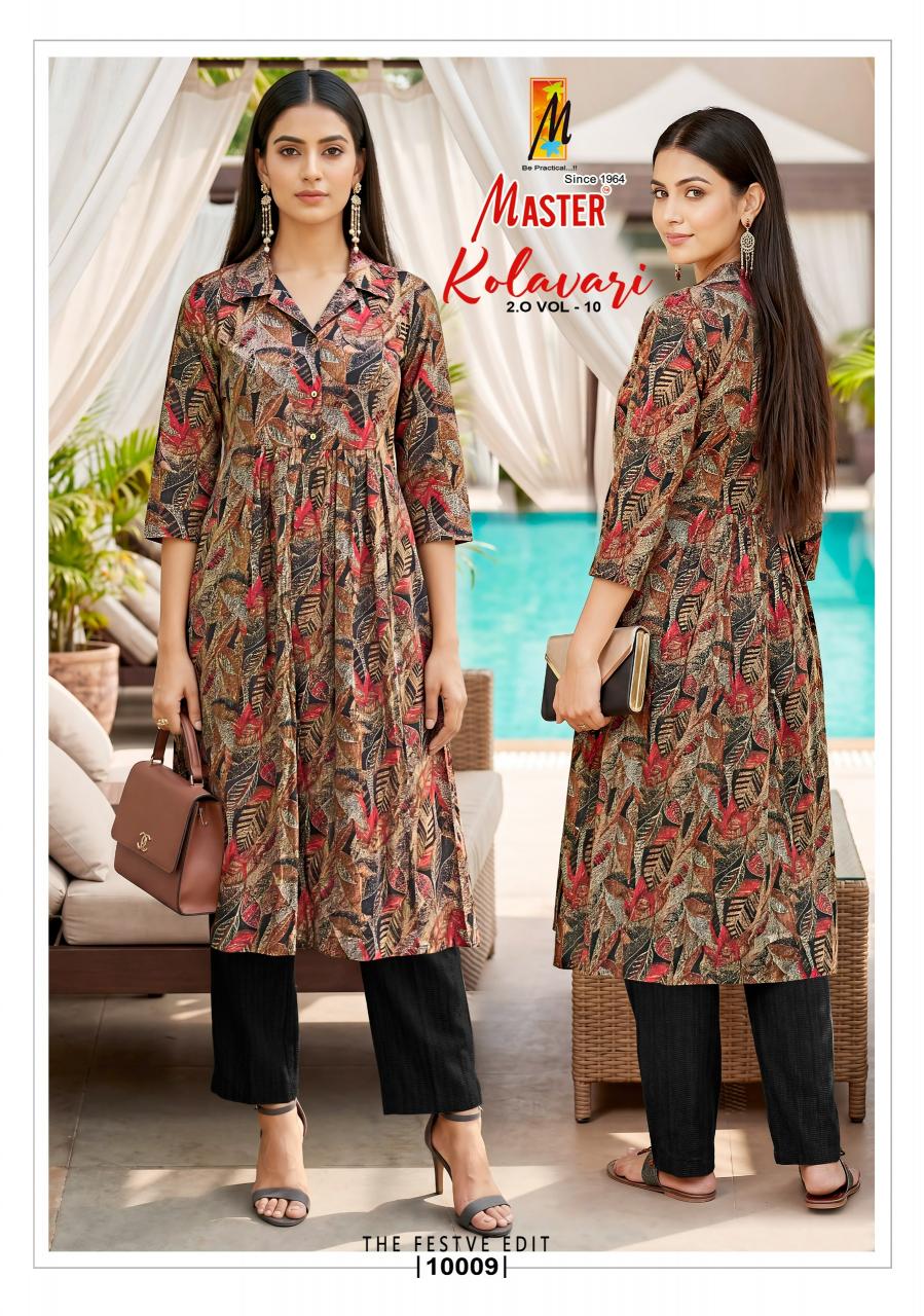 MASTER KOLAVERI 2.0 vol 10 Wholesale kurti manufacturers in Delhi