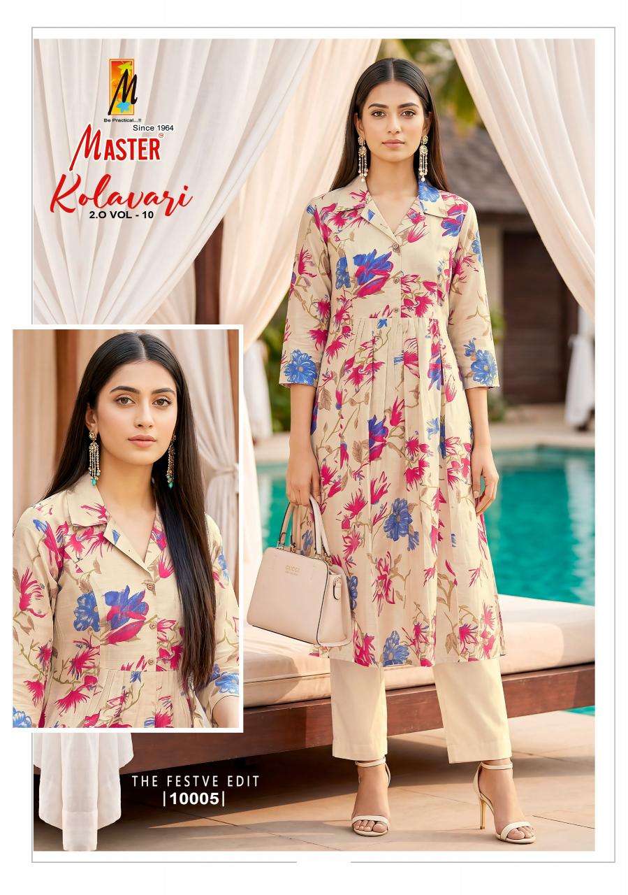 MASTER KOLAVERI 2.0 vol 10 Wholesale kurti manufacturers in Delhi