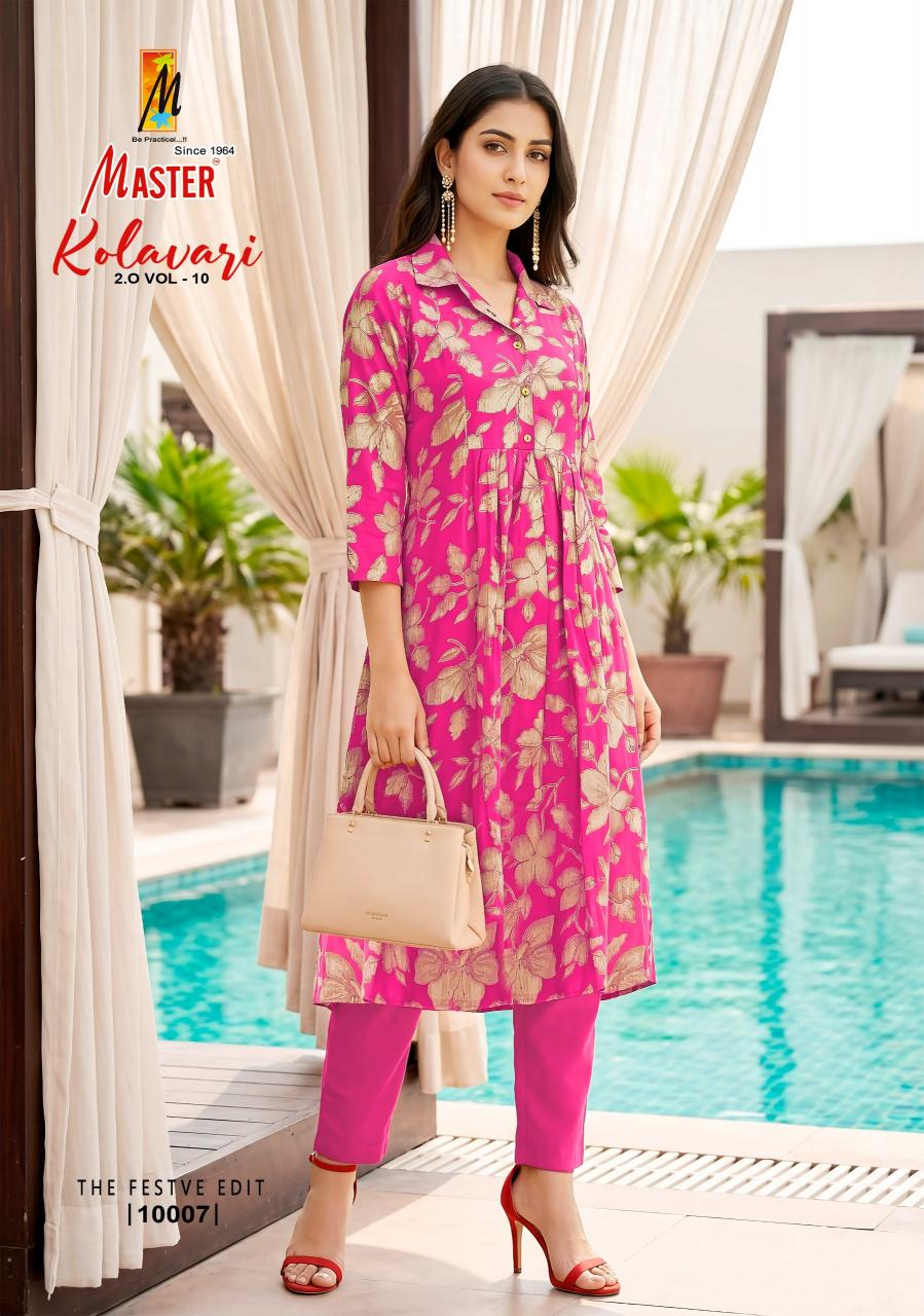 MASTER KOLAVERI 2.0 vol 10 Wholesale kurti manufacturers in Delhi