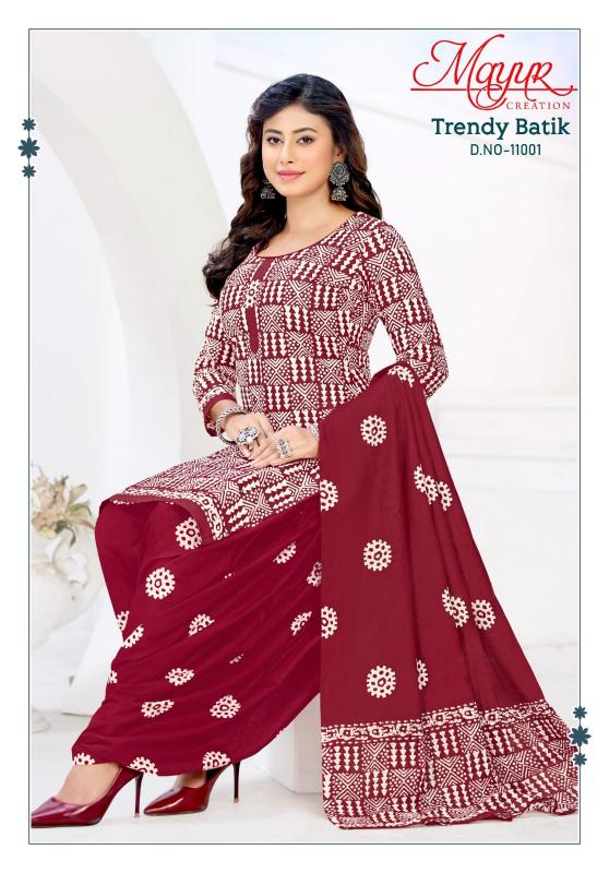 Mayur Creation Trendy Batik Vol- 11 – Dress Material