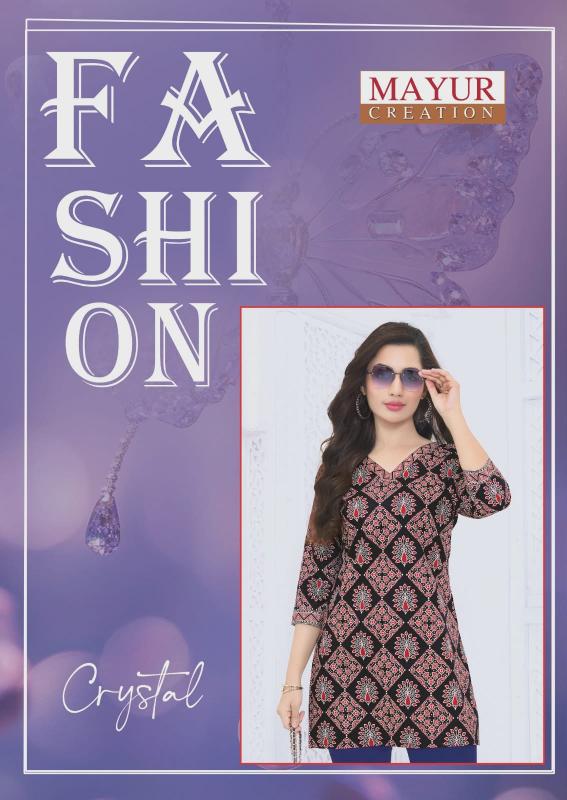 MAYUR crystal VOL 9 Wholesale kurtis in Ahmedabad