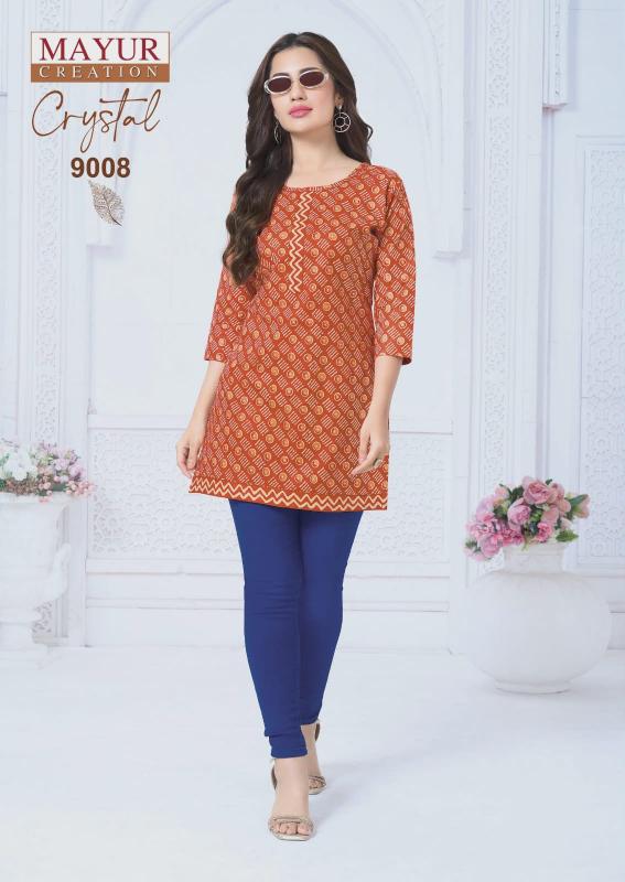 MAYUR crystal VOL 9 Wholesale kurtis in Ahmedabad