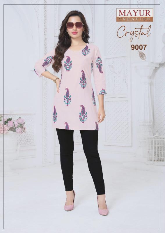 MAYUR crystal VOL 9 Wholesale kurtis in Ahmedabad