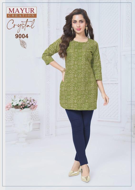 MAYUR crystal VOL 9 Wholesale kurtis in Ahmedabad