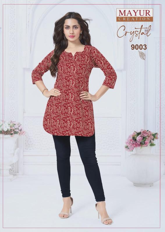 MAYUR crystal VOL 9 Wholesale kurtis in Ahmedabad