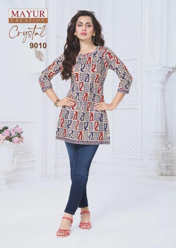 MAYUR crystal VOL 9 Wholesale kurtis in Ahmedabad