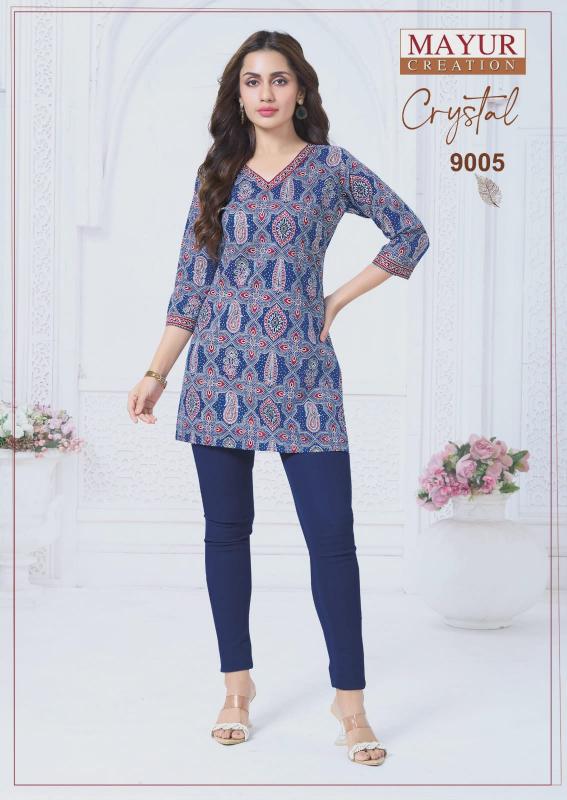 MAYUR crystal VOL 9 Wholesale kurtis in Ahmedabad