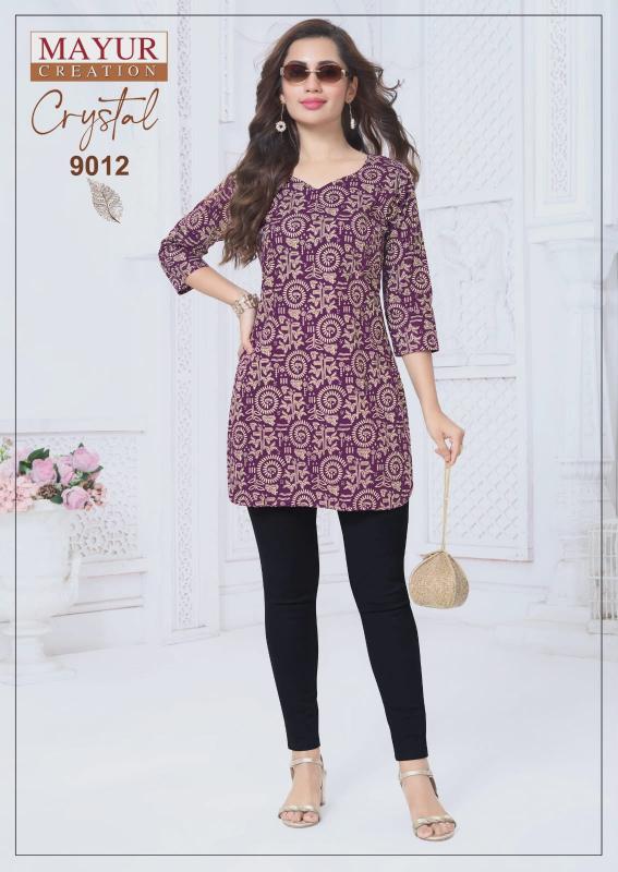 MAYUR crystal VOL 9 Wholesale kurtis in Ahmedabad