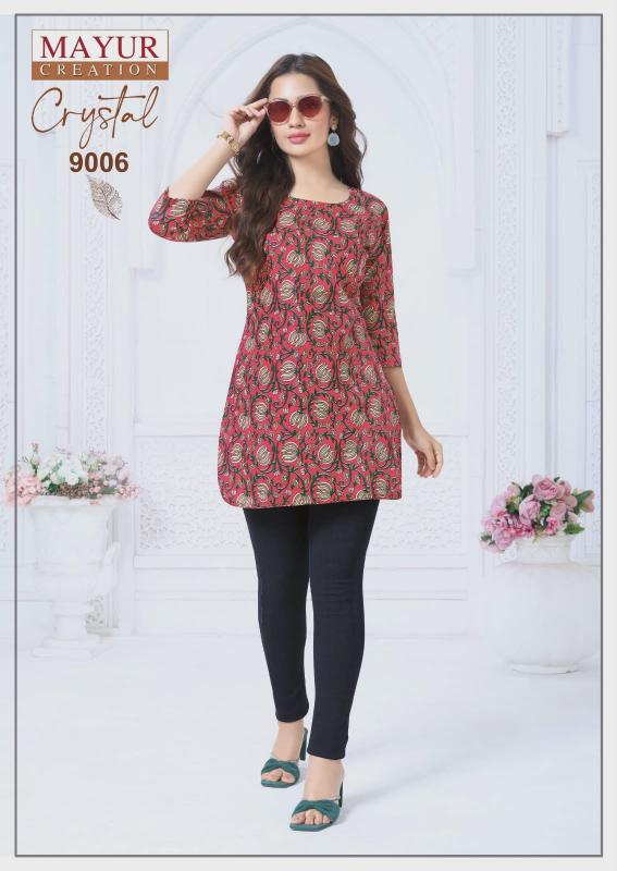 MAYUR crystal VOL 9 Wholesale kurtis in Ahmedabad
