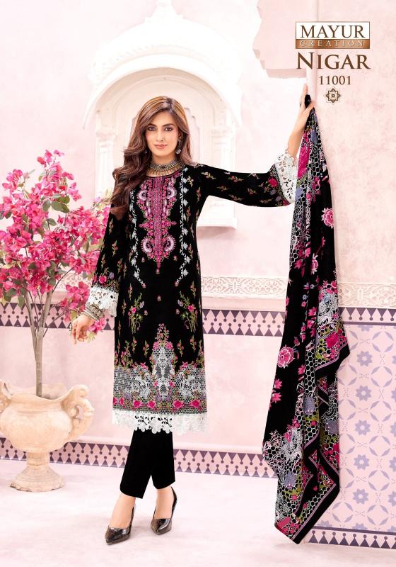 Mayur Nigar Vol-11 – Karachi Dress Material - Wholesale Catalog