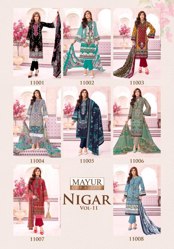 Mayur Nigar Vol-11 – Karachi Kurti Pant With Dupatta - Wholesale Catalog